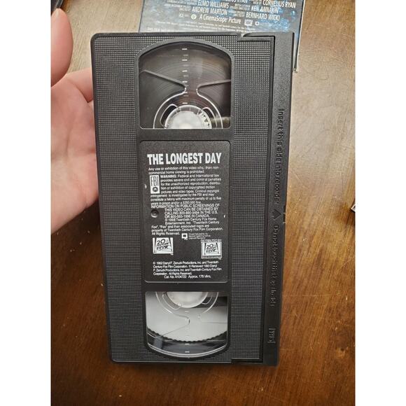 Bundle of "The Longest Day" and "To Hell And Back" VHS Tapes - Picture 6 of 9